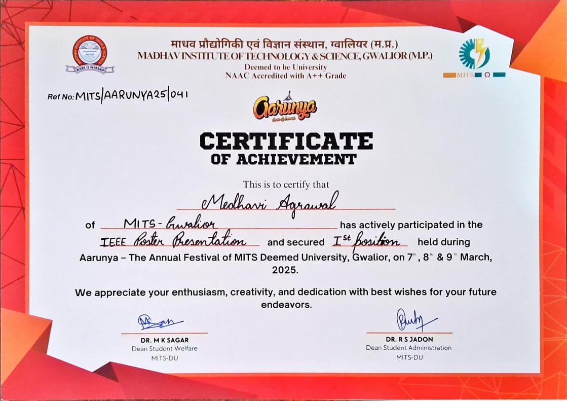 Certification 1
