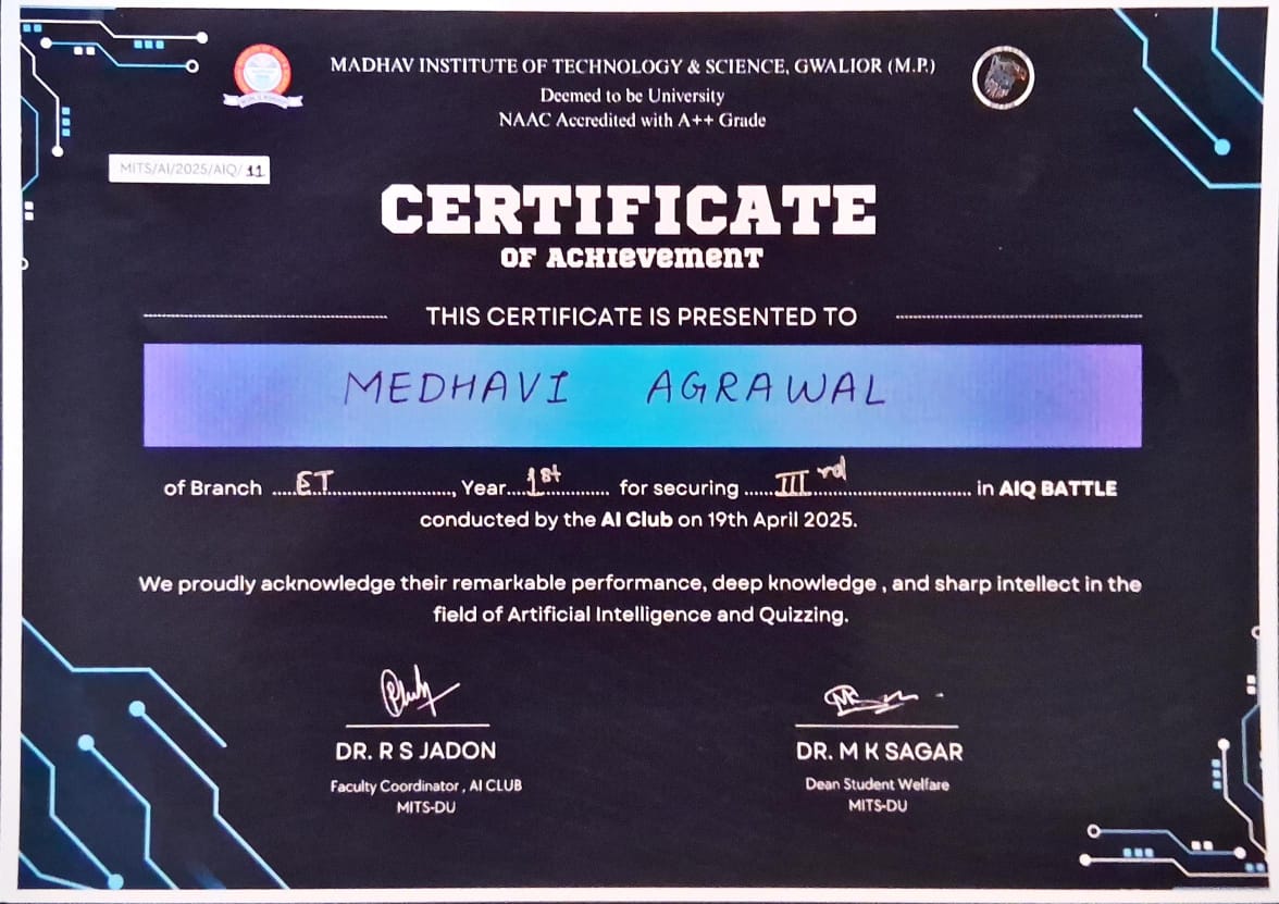 Certificate 11