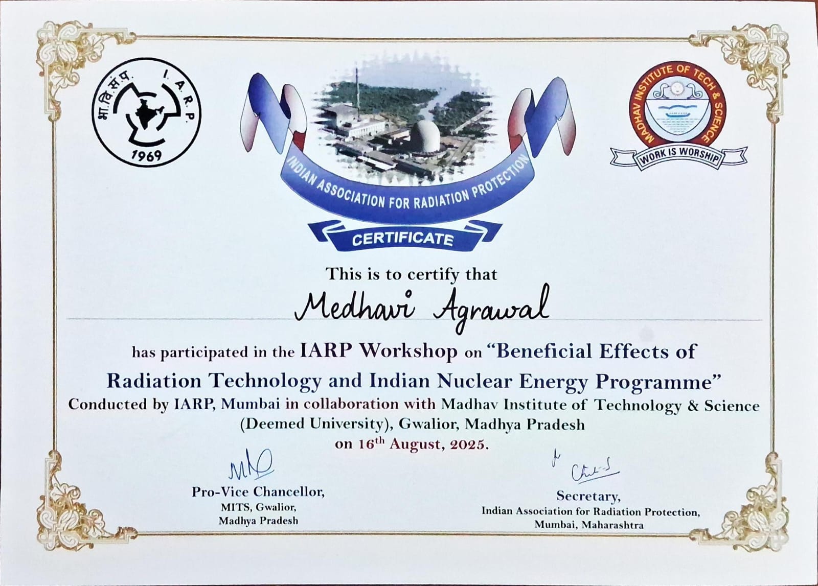 Certificate 29