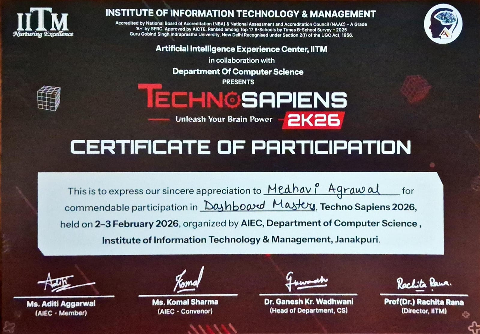Certificate 22