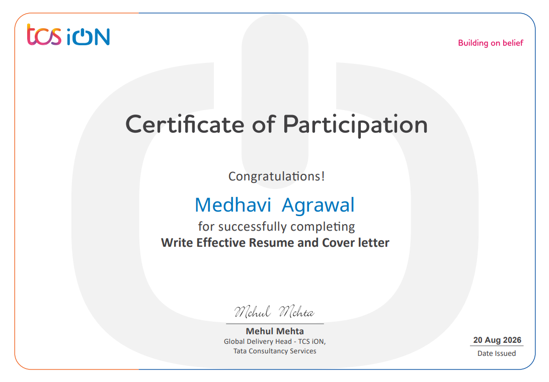 Certificate 43
