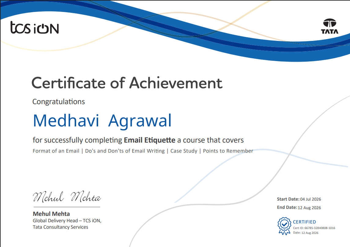Certificate 46